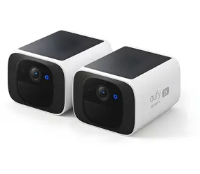 Anker Eufy SoloCam S220 biela / 2x Vonkajšia IP kamera so solárnym nabíjaním / Wi-Fi