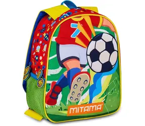 Mitama Spinny futbal/surf / Predškolský batoh / obojstranný / 8,2 l