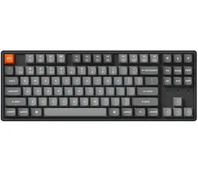 Keychron K8 Max QMK hliník / Klávesnica / TKL / Mechanická / Super Brown switch / BT / USB