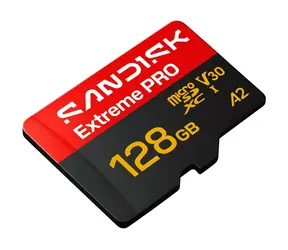 SanDisk Extreme PRO microSDXC 128 GB + adaptér / Pamäťová karta / čítanie: 250 MB/s / zápis: 120 MB/s / vhodné pre 4K