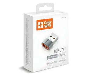 Colorway šedá / Redukcia USB-C na USB-A