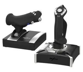 PXN PXN-2119 Pro / Joystick + plynová páka / 16 programovateľných tlačidiel / vibrácie / PC, PS4, Xbox One / USB