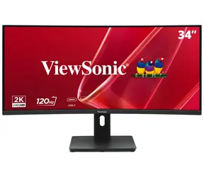 34" ViewSonic VA3420C-2 / VA zakrivený / 3440 x 1440 / 21:9 / 120 Hz / HDMI + DP + USB-C 96W / repro