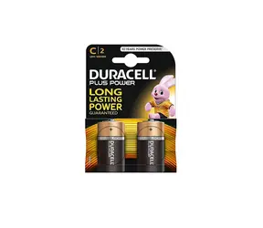 Duracell Basic MN1400 / Batéria C / 1,5 V Alkalické / 2 ks blister