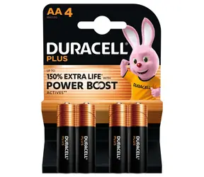 Duracell PLUS Boost MN1500 / Batéria / AA / alkalické / 1,5 V / 4 ks
