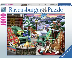 Ravensburger Celý deň v horách / 1000 dielikov / od 14 rokov
