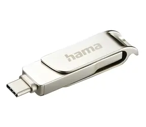 HAMA C-Rotate Pre 64 GB strieborná