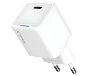 Colorway USB-C biela / Sieťová nabíjačka / GaN / 20W / PD / PPS