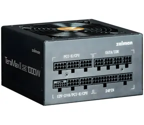 Zalman ZM1000-TMX2 SE čierna / Zdroj / 1000W / ATX3.1 / 80+ Gold / modulárne
