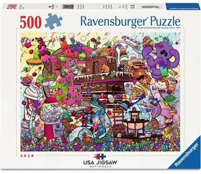 Ravensburger Puzzle Sladké ihrisko