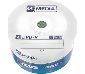Verbatim DVD- R / Optické médium / 4,7 GB / 16x / 50 ks / Cake box