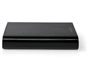 Nedis / Externý box pre 3.5" HDD / SATA I/II/III / USB 3.1 Gen1 / USB-C a USB-A / hliníkový