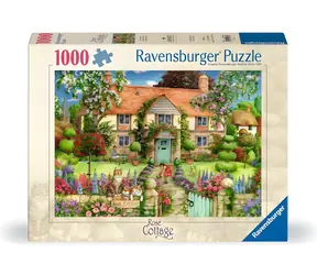Ravensburger Puzzle Chalúpka ruží / 1000 dielikov / od 14 rokov