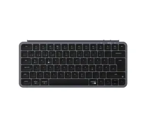 Keychron B1 Pre sivá/čierna / Klávesnica / 75% / Nožnicový prepínač / 2,4 GHz + BT 5.2 / USB-C / DE