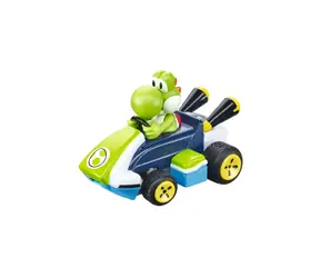 Carrera mini RC Mario Kart Yoshi Paperbox / RC auto / 2.4 GHz / vek: 6 + / diaľkové ovládanie