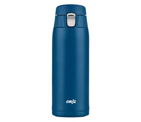 Emsa TRAVEL MUG light 0.4l tmavo modrá / Termohrnček / nerezová oceľ