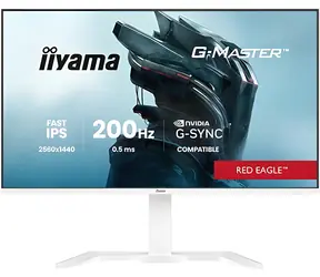 27" Iiyama G-Master GB2771QSU-W1 biela / Monitor / Fast IPS / QHD / 200 Hz / 0,5 ms