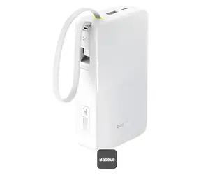 Baseus EnerFill FC51 Bipow2 Pre biela / Powerbanka / 20000 mAh / USB-C v tele / USB-C / USB-A / 22,5W