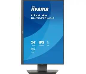 24,1" Iiyama ProLite XB2495WSU-B1 čierna / Monitor / IPS / 1920x1200 / 16:10 / 100 Hz / HDMI + DP + USB-C / Pivot