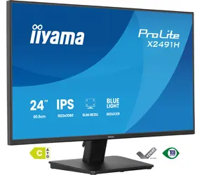 23.8" Iiyama ProLite X2491H-B1 čierna / Monitor / IPS / 1920 x 1080 / 120 Hz / 1 ms / FreeSync