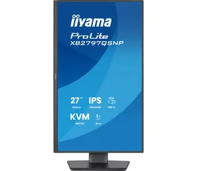 27" Iiyama ProLite XB2797QSNP-B1 čierna / Monitor / IPS / QHD / 75Hz / 1ms / USB-C PD 96W / RJ45