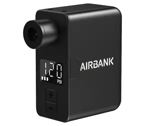 Cycplus AS1 Pro Pocket Pro Airbank čierna / Elektrická pumpička na bicykel / 120 PSI / USB-C