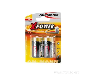 Ansmann X-Power Baby C / Alkalická batéria / LR14 / 2ks / v blistri