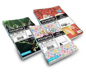 Mitama Fantasy Colours / Zošit / A4+ / Linkovaný / 36+2 listov / mix motívov / 3 ks