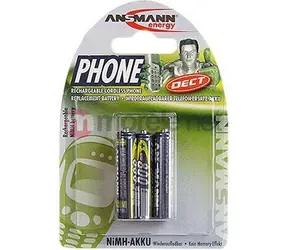 Ansmann maxE AAA 800 mAh (3 ks) / Akumulátor / NiMH / pre DECT telefóny