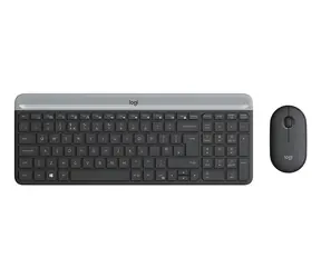 Logitech MK470 Slim grafitová