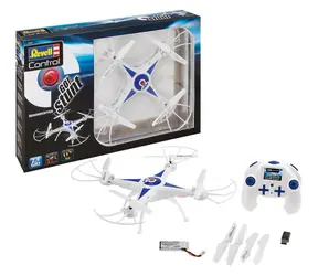 Revell 23842 GO! STUNT biela / Kvadrokoptéra / 6-osý gyroskop / 2.4 GHz / dosah 30 m