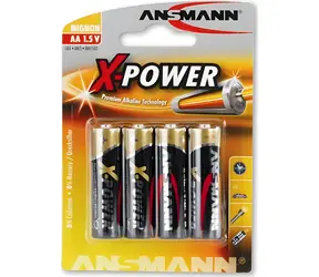 Ansmann X-Power / Nenabíjacia batéria AA / 4 ks / Blister