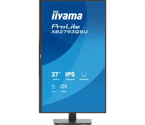 27" Iiyama ProLite XB2793QSU-B1 čierna / Monitor / IPS / 2560x1440 / 75 Hz / 1 ms / HDMI+DP / Pivot