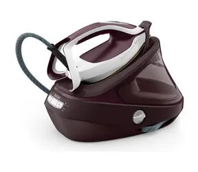 TEFAL Pro Express Ultimate II GV9721 tmavo červená / Parná žehliaca stanica / 3000 W / 1.2 l / 7.9 bar / 600 g/min