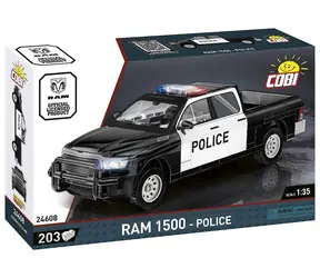 Cobi 24608 Dodge RAM 1500 Polícia / Stavebnica / 1:35 / 203 kociek / od 5 rokov