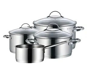 WMF Provence PLUS / Sada hrncov / 4 diely / nerezová oceľ Cromargan 18/10 / indukcia