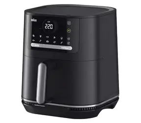 Braun MultiFry 5 HF 5054I čierna / Teplovzdušná fritéza / 2000 W / 6 l / 15 programov