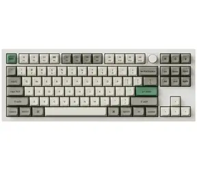 Keychron Q3 Max Gateron Jupiter Banana bezdrátová mechanická podsvietená herná klávesnica bielo-šedá