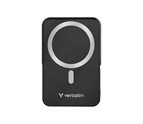 Verbatim Charge 'n' Go čierna / Powerbanka / 10 000 mAh / MagSafe / 15W bezdrôtové / USB-C PD 20W