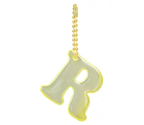 BAAGL Reflexný prívesok písmeno R / Prívesok / iniciála / reflexný materiál