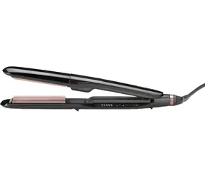 Babyliss ST493E čierna / Žehlička na vlasy / 39 mm / 150-230 ° C / para