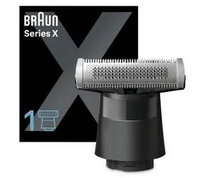 Braun XT20 / Náhradné holiace hlavice / pre Series X / 4D-Blad / nerezová oceľ