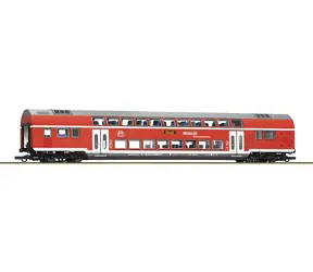 Roco 6200146 Dvojposchodový automobil DBpza 2. triedy DB AG VI / Osobné vozidlo / mierka H0 (1:87) / dĺžka 308 mm / LED osvetlenie