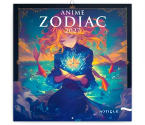 NOTIQUE Anime Zodiac 2027 / Poznámkový kalendár / 30 x 30 cm