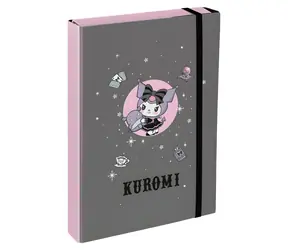 BAAGL Dosky na školské zošity A4 Jumbo Kuromi Grey / 23x32x4 cm