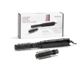 Babyliss AS86E čierna / Kulmofén / 300 W / 2 teploty / 19 mm + 25 mm nadstavce