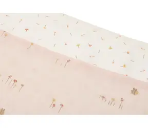 Jollein Plienky Pretty Picnic / Látkové plienky / 70×70 cm / 100% bavlnený mušelín / 3 ks