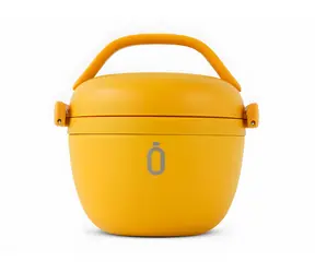 Runbott Lunch horčičná / Termoska na jedlo / 560 ml / vákuová izolácia / nerez 304