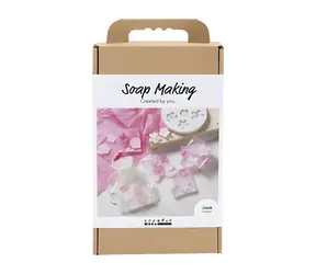 Creativ Company Flowers Pink / Kreatívna súprava / Výroba dekoratívnych mydiel