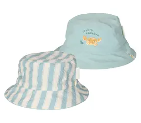 Little Dutch Ocean Breeze veľ. 2 / Klobúčik / Obojstranný / 94% recyklovaný nylon / 1-2 roky